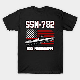 SSN-782 USS Mississippi T-Shirt T-Shirt